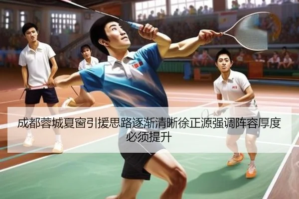 成都蓉城夏窗引援思路逐渐清晰徐正源强调阵容厚度必须提升